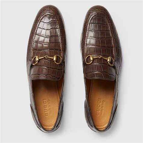 men's gucci jordans|Gucci jordaan crocodile loafer.